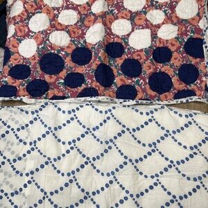 Anthropolgie Tahla King size pillowcases